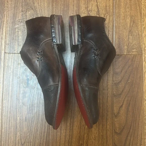 BED|STU Women’s Rose Dark Brown Leather Loafers - Picture 9 of 16